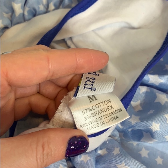 Kirei Sui nautical anchors bow tutu sequin onesies - Picture 3 of 3